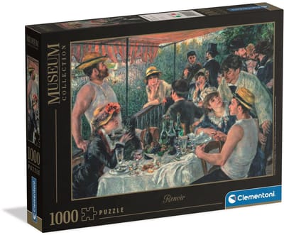 Clementoni - Puzzel - 1000 Stukjes - Museum Luncheon of the Boating Party - Puzzel Voor Volwassenen - High Quality Collection