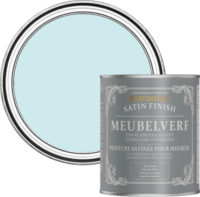 Rust-Oleum Blauw Meubelverf Zijdeglans - Eucalyptus 750ml