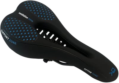 Fietszadel Heren Comfort Blauw Foam 28x13 cm - Mountainbike Racefiets Stadsfiets