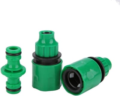 3-delige set snelle ontkoppeling slangverbinding voor tuinslangreparatie, duurzame adapter en gereedschap voor tuinonderhoud