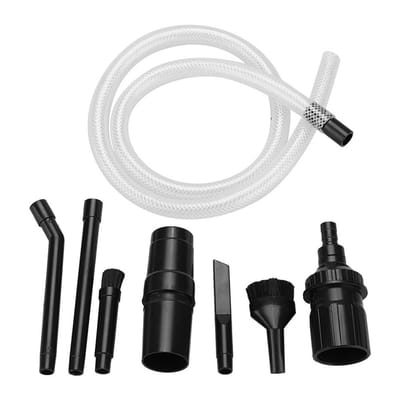 Dailygoods- Stofzuigerborstel Set - 9 Stuks Mini Reinigingsborstels - Universele Bijlagen - Voor Auto/Computer/Sofa - Ideaal voor Duster - Reinigingsset