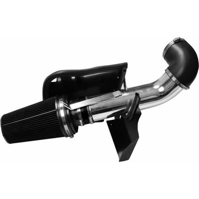 Kit de système d'admission d'air froid 4 pouces avec bouclier thermique pour Cadillac Escalade 5.3L 6.0L black