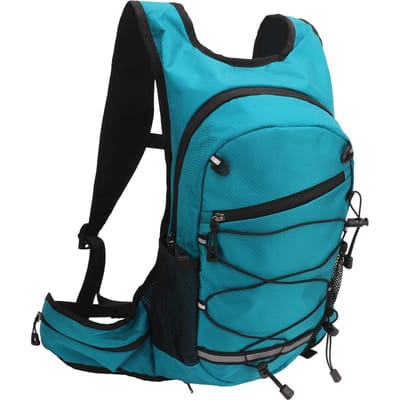 Fietsrugzak Waterdicht Opvouwbaar Ultralicht Nylon Fiets Hydratatie Rugzak voor Buiten black
