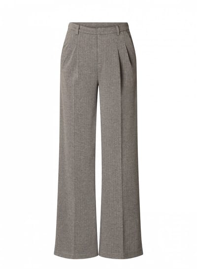 YEST CURVE Fabiola Bottoms - Dark Grey/Melange - maat WX-0(44) / L30