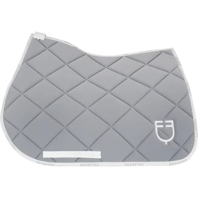 Technisch stoffen springzadeldoek met logo voor paard Equestro