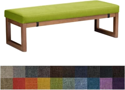 Bank Kussen - Zitkussen Buiten - Buiten Zitten - Verhoogd en Verdikt - 110x45x3cm - Beige