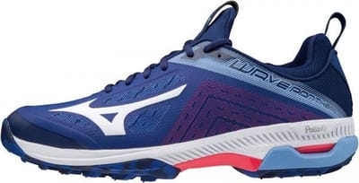 Mizuno Wave Panthera - Sportschoenen - Korfbal - TF (Turf) - Blue/White