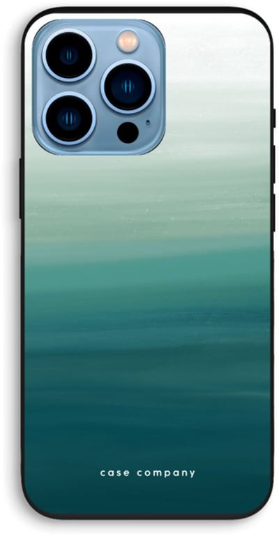 Case Company® - Hoesje geschikt voor iPhone 13 Pro hoesje - Ocean - Biologisch Afbreekbaar Telefoonhoesje - Bescherming alle Kanten en Schermrand