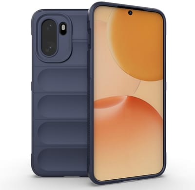 MobyDefend Hoesje - Geschikt voor OnePlus 15R - TPU Gripcase - Blauw