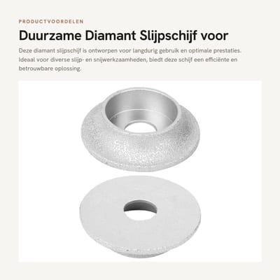 Dailygoods- Slijpschijf Duurzaam - Slijpschijf 125mm - Slijpschijf voor Metaal - Slijpmachine - Slijpschijven 125mm Metaal - Slijpschijf Slijtvast - Slijpwiel