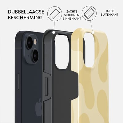 Burga Tough Backcover geschikt voor MagSafe geschikt voor iPhone 15 - Glow