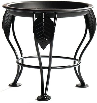 Pottenstandaard - Plantenhulp - Decoratie Binnen - Stabiel Tripod - 13.5 cm - Zwart