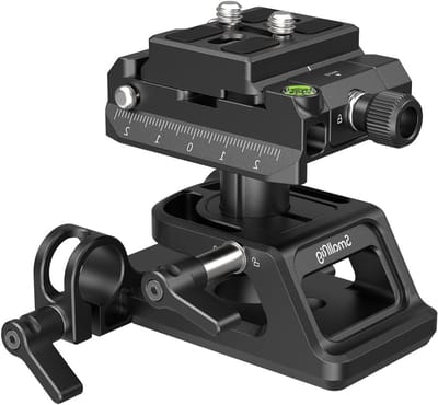 Verstelbare Montageplaat Kit voor Arca met 15mm Rod Klem, Ondersteunt Verticale en Horizontale Opnames, Geschikt voor DJI RS Series