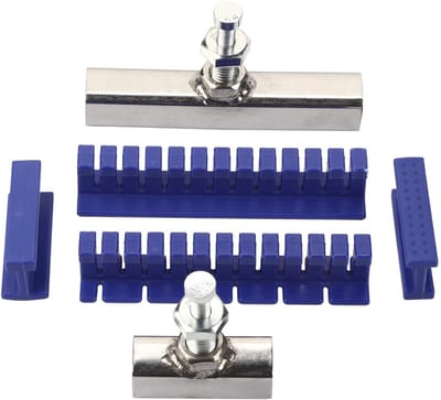 Allecto - Denteductie Kit - Professionele Dent Repair Tool Set - Auto Reparatie - Blauw en Zilver - Efficiënt en Gebruiksvriendelijk - Geschikt voo...