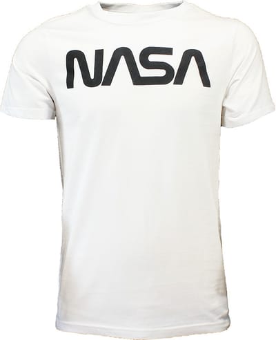 NASA Logo T-Shirt Wit - Officiële Merchandise - L
