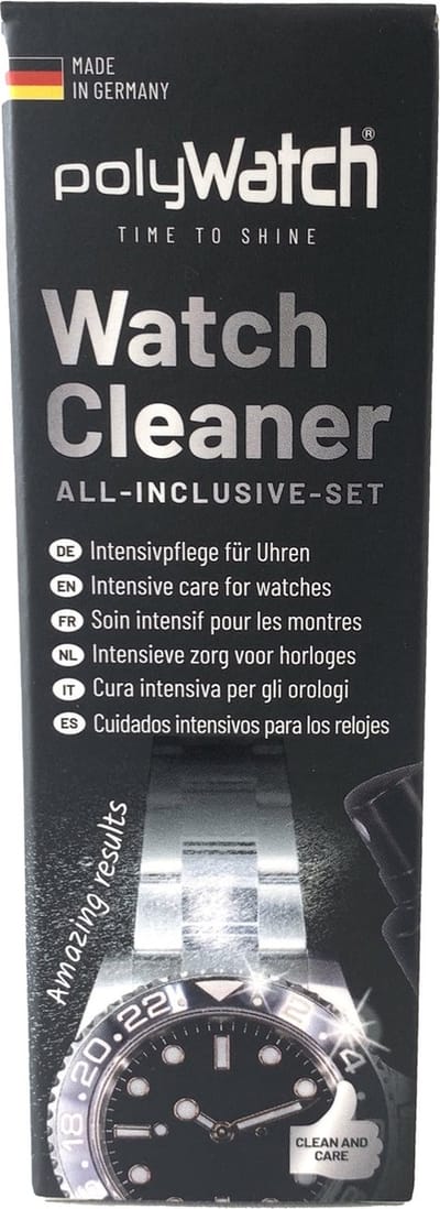 Polywatch Reinigingsset – Horloges & Juwelen Schoonmaken – 30ml Spray