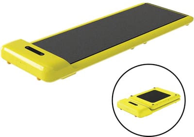 KingSmith WalkingPad C2 Geel - Inklapbare Loopband - Snelheid 0,5-6 km/u - Fluisterstil Design - Compact Op te Bergen - Ideaal voor Thuiswerken en Kleine Ruimtes