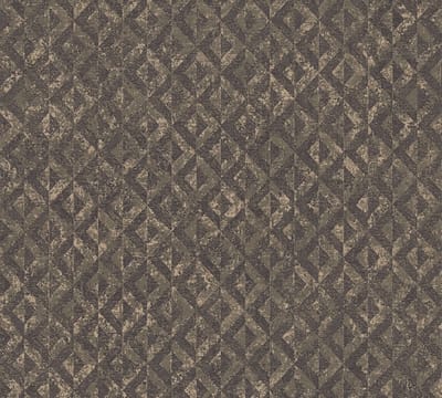 ABSTRACT BEHANG | Ruitjes - Bruin Zwart Goud - A.S. Création Jade 2