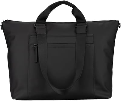 JOST business tas shopper met laptopvak Halmstad Business Shopper Black zwart