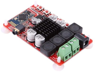 Audio Versterkerkaart - Digitale Eindversterker - Muziek Streamen - Bluetooth V4.0 Connectie - 50W + 50W - Groen