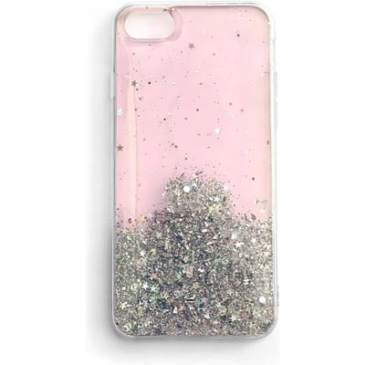 Wozinsky Star Glitter Coque brillante avec paillettes Samsung Galaxy M31s rose
