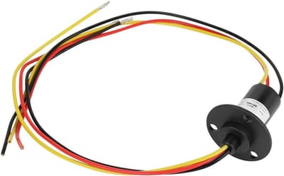Mini Slip Ring voor Windturbine, 250RPM, 15A, 0-600V - Duurzame Energieoplossing voor Generatoren en Motoren