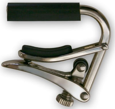 Shubb C5 Standard Capodastro voor Banjo, Mandoline en Bouzouki Nikkel