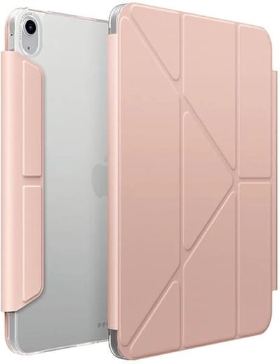 Etui UNIQ Camden Click na iPad Air 11" 2024 - różowe