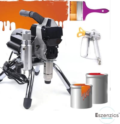 Eszenzics™ Verfspuit - Professionele spuit - Elektrisch Airless Verfpistool - Multifunctioneel Spuitpistool - 2200W - 23MPa - Voor vele verfsoorten
