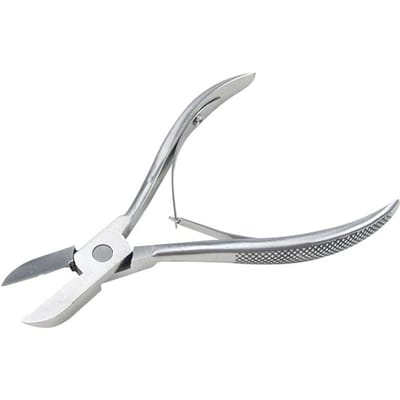 RVS Varkens Tandensnijder Hoge Efficiëntie Hoge Sterkte Varkens Tandknipper voor Vee 14cm/5.5in gray