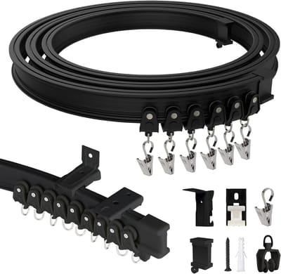 DailySupplies® Gordijnrail Uitschuifbaar - Gordijnroede - Gordijnrail
