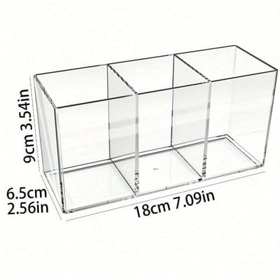 1 pièce Plateau Organisateur d'Argenterie à 3 Compartiments, Porte-Caddy à Couverts en Plastique Transparent pour Fourchettes Cuillères et Couteaux, Adapté pour Fête Transparent multicolore