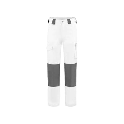 Top Rock Werkbroek WBC6040-006 katoen/poly Wit - wit - 48