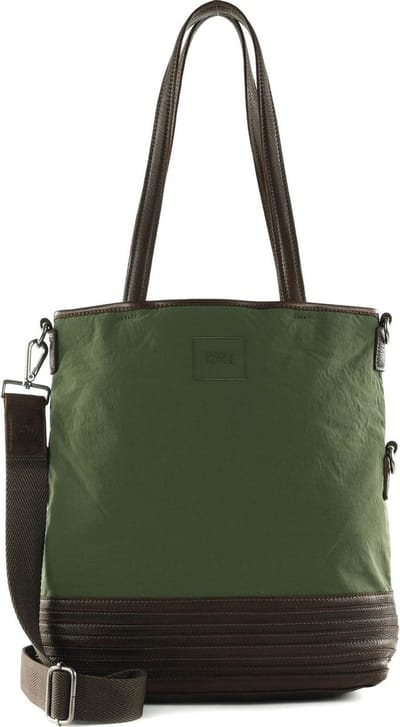 FREDsBRUDER Anea Drawstring Shopper Green Olijfgroen