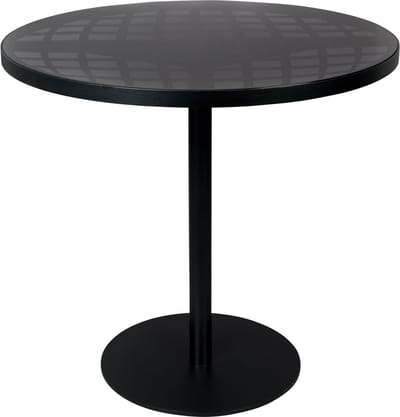 Zuiver Albert Tuintafel/ Bistrotafel Rond 80 cm Zwart