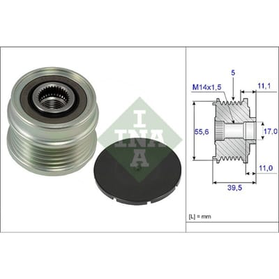 Schaeffler Ina Generator vrijloop INA 535 0218 10