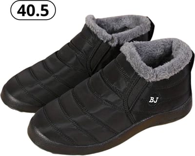 Livano Antislip Sneeuwboots - Snowboots - Wintersport Sneeuwschoenen - Ski Gadgets Voor Heren - Maat 40.5 - Zwart