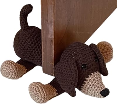 Gehaakte Deurstopper - Dieren Stopper - Deuren Open Houden - Handgemaakt Cartoon Design - 12.1L x 9B x 9D cm
