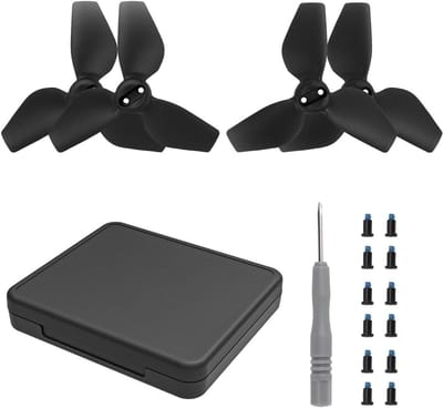 Allecto Plus - Propelleropslagbox met anti-valbescherming voor UAV - Beschermende opbergdoos voor propellers.