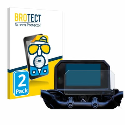 BROTECT - Screenprotector voor Yamaha Tracer 9 GT+ 2023 - Folie Beschermfolie matte 2 Stuks