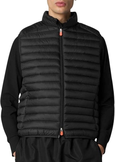 Save The Duck Bodywarmer Adam Zwart - Maat XXL - Heren - Bodywarmers
