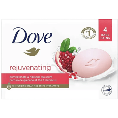 Dove zeep - Go Fresh granaatappel 4 x 90 g
