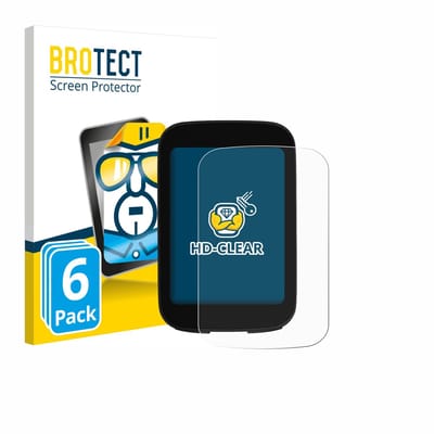 BROTECT - Screenprotector voor Bikevee BKV300B 2.4" - Folie Beschermfolie transparant 6 Stuks