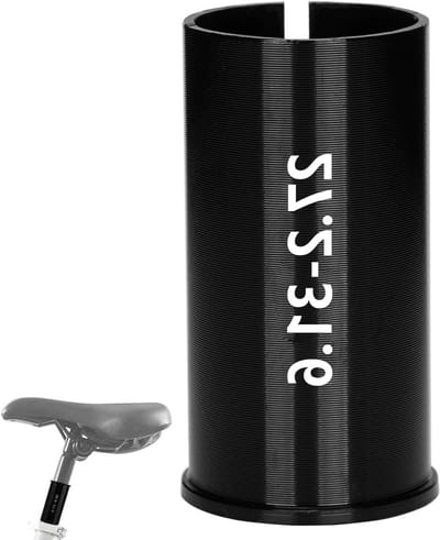 Dailygoods - Aluminium Fiets Zadelpen Adapter - Verstelbare Zadelpen Adapter voor MTB en Racefiets