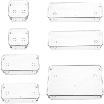 Dailygoods- Lade-organizer met vakjes - Organizer voor make-up - Organizer voor keuken - Organizer voor badkamer - Organizer voor kantoor - Geschikt voor standaard lades - Opbergdoos