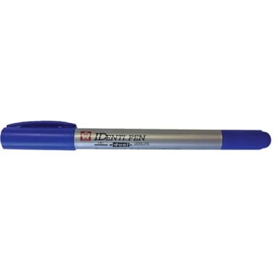 Viltstift sakura identi-pen multifunctioneel blauw