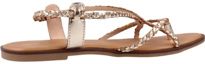 Halfonzo leren sandalen