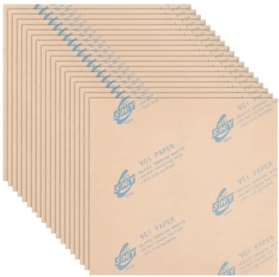 Dailygoody - Anti-Corrosie Papier - Vochtbestendig - Bruin - Roestbestendig - Kraftpapier voor Opslag en Verpakking van Metalen Onderdelen - 30x30cm