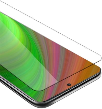 Cadorabo Screenprotector geschikt voor Samsung Galaxy S21 ULTRA - Pantser film Beschermende film in KRISTALHELDER Geharde (Tempered) display beschermglas in 9H hardheid met 3D Touch