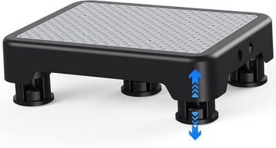 Draagbare Opstap voor Volwassenen en Senioren - Antislip Platformtrap voor Binnen en Buiten